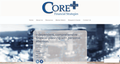 Desktop Screenshot of coreplusfinancial.com